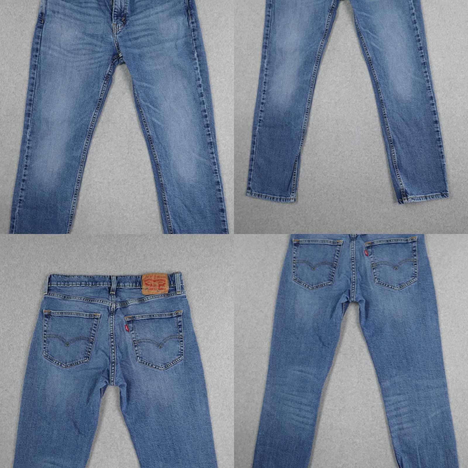 Levi's Levi's 511 Jeans Mens 32 (32X29) Medium Blue Denim 5-Pocket Slim Straight Rise Mid Inseam 29 Size US 32 / EU 48 - 9 Thumbnail