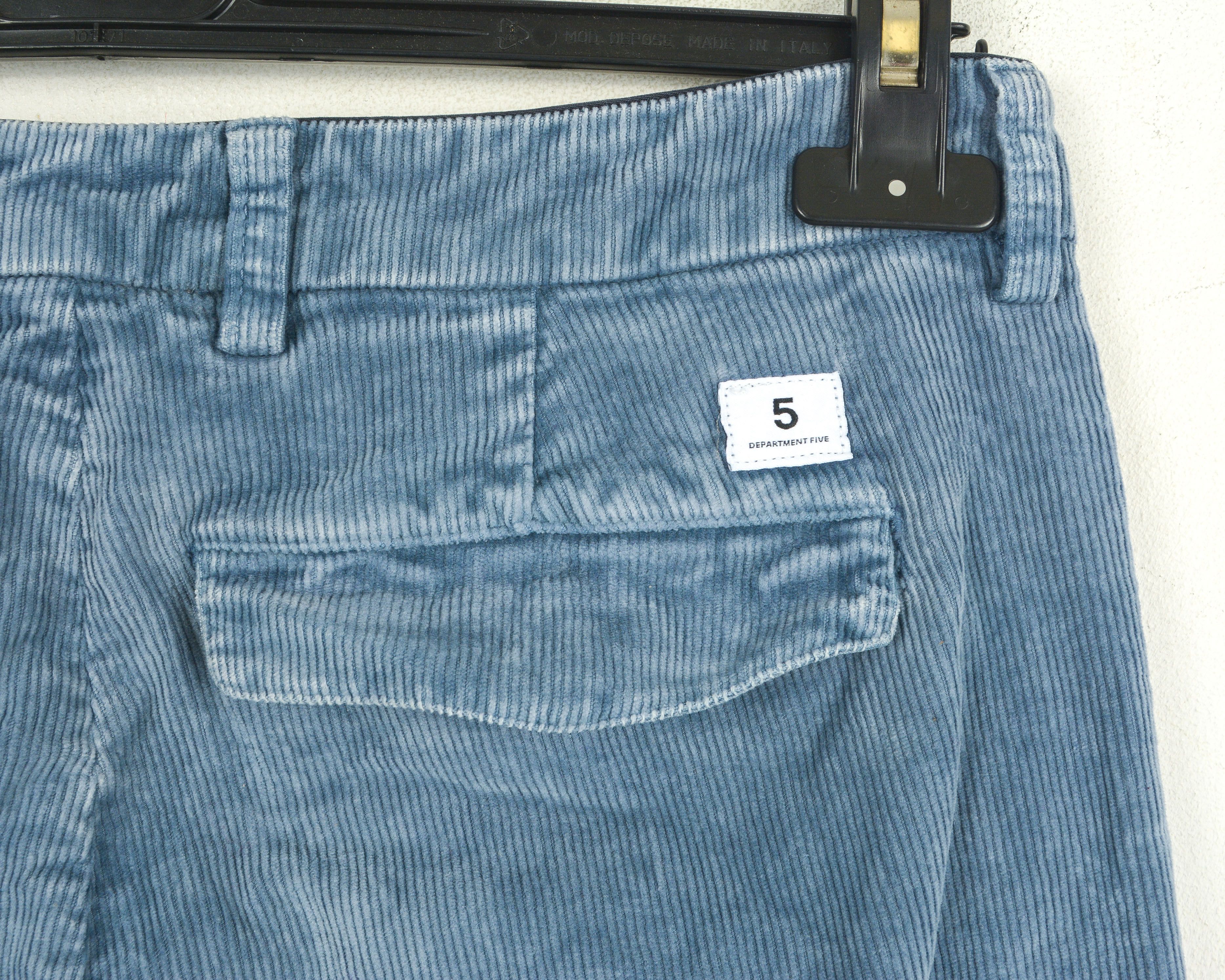 DEPARTMENT5 Corduroy Pantalone Prince W30 L30 Slim pants trousers 300$ Size US 30 / EU 46 - 5 Thumbnail