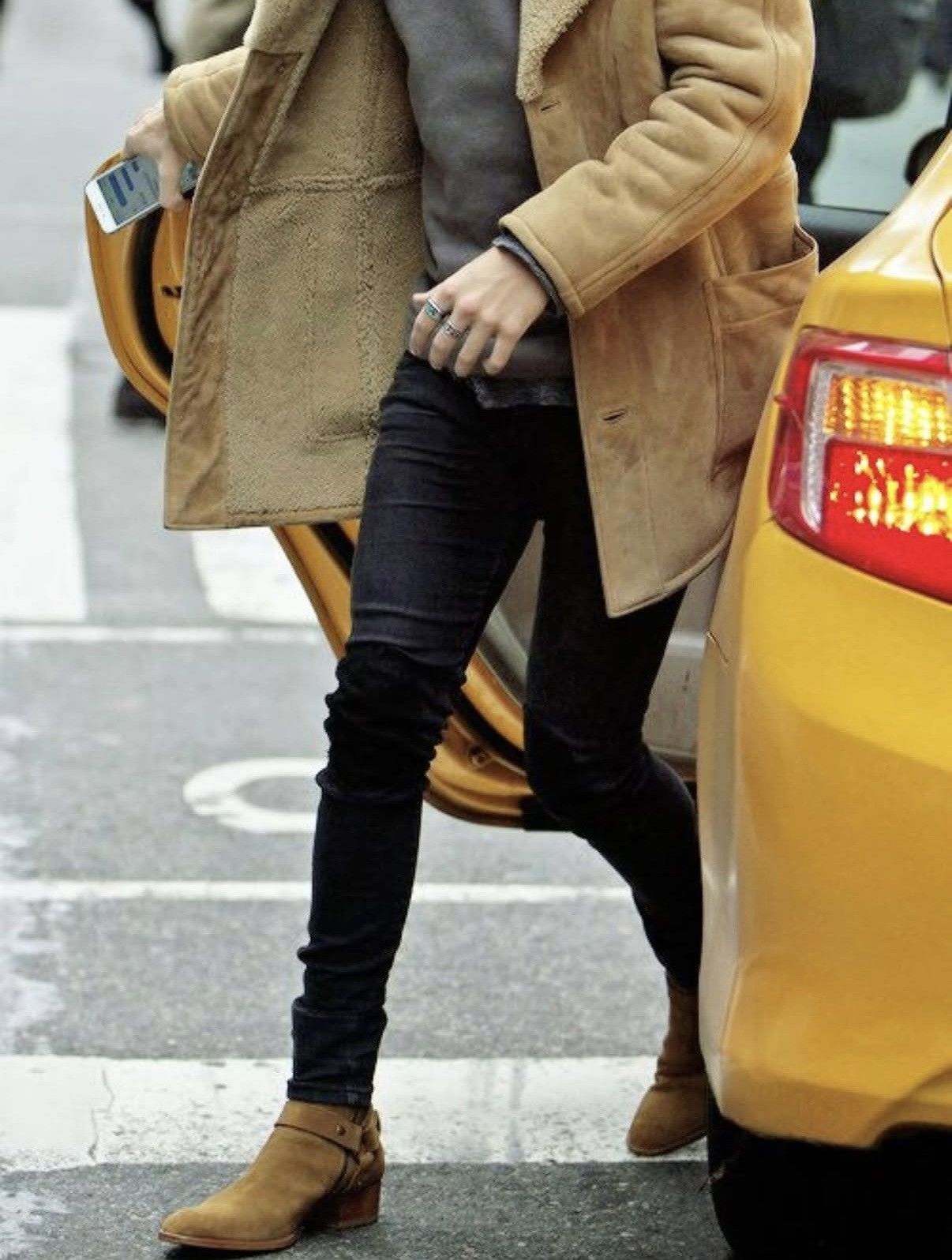 Saint Laurent Paris $1.45k Saint Laurent Wyatt Harness boots 41.5 tan beige Size US 8.5 / EU 41-42 - 12 Thumbnail