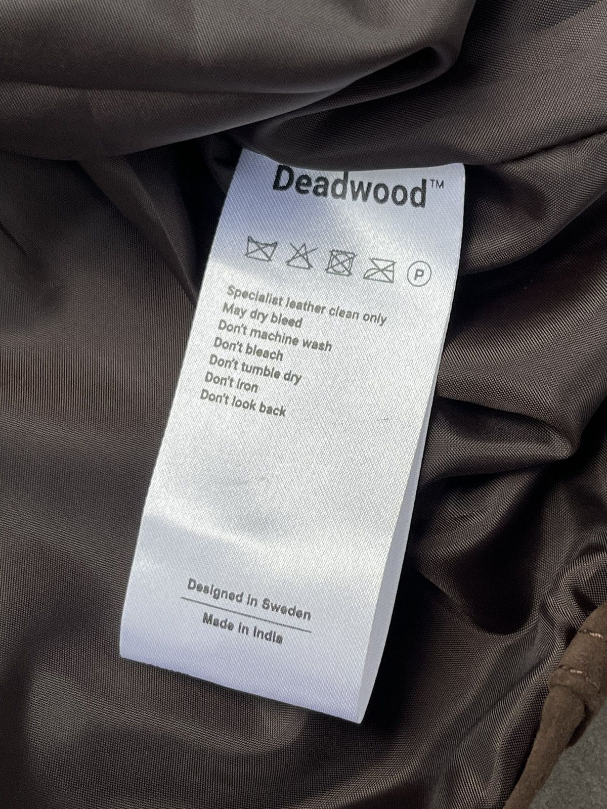Deadwood !DS! SS23 Deadwood Painter Suede Leather Coat Size US M / EU 48-50 / 2 - 18 Thumbnail