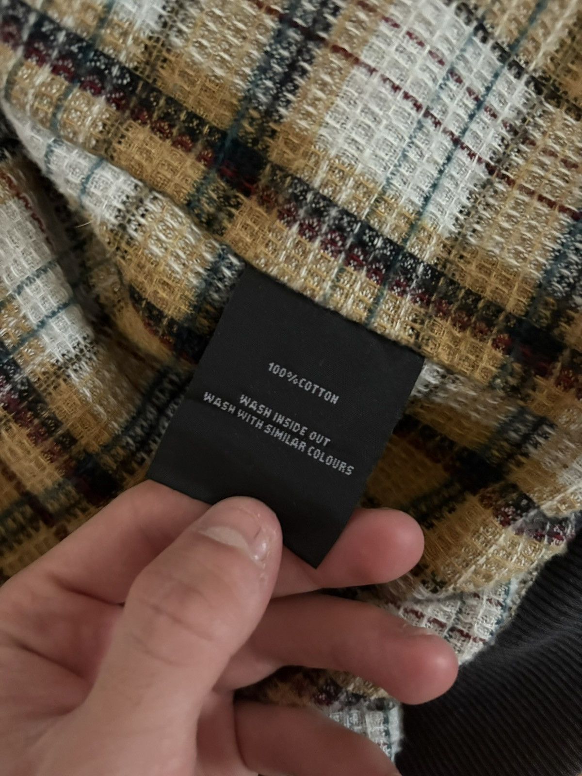 basketcase gallery Basketcase Gallery Hench Reversible Plaid Thermal Zip Up Size US S / EU 44-46 / 1 - 5 Thumbnail