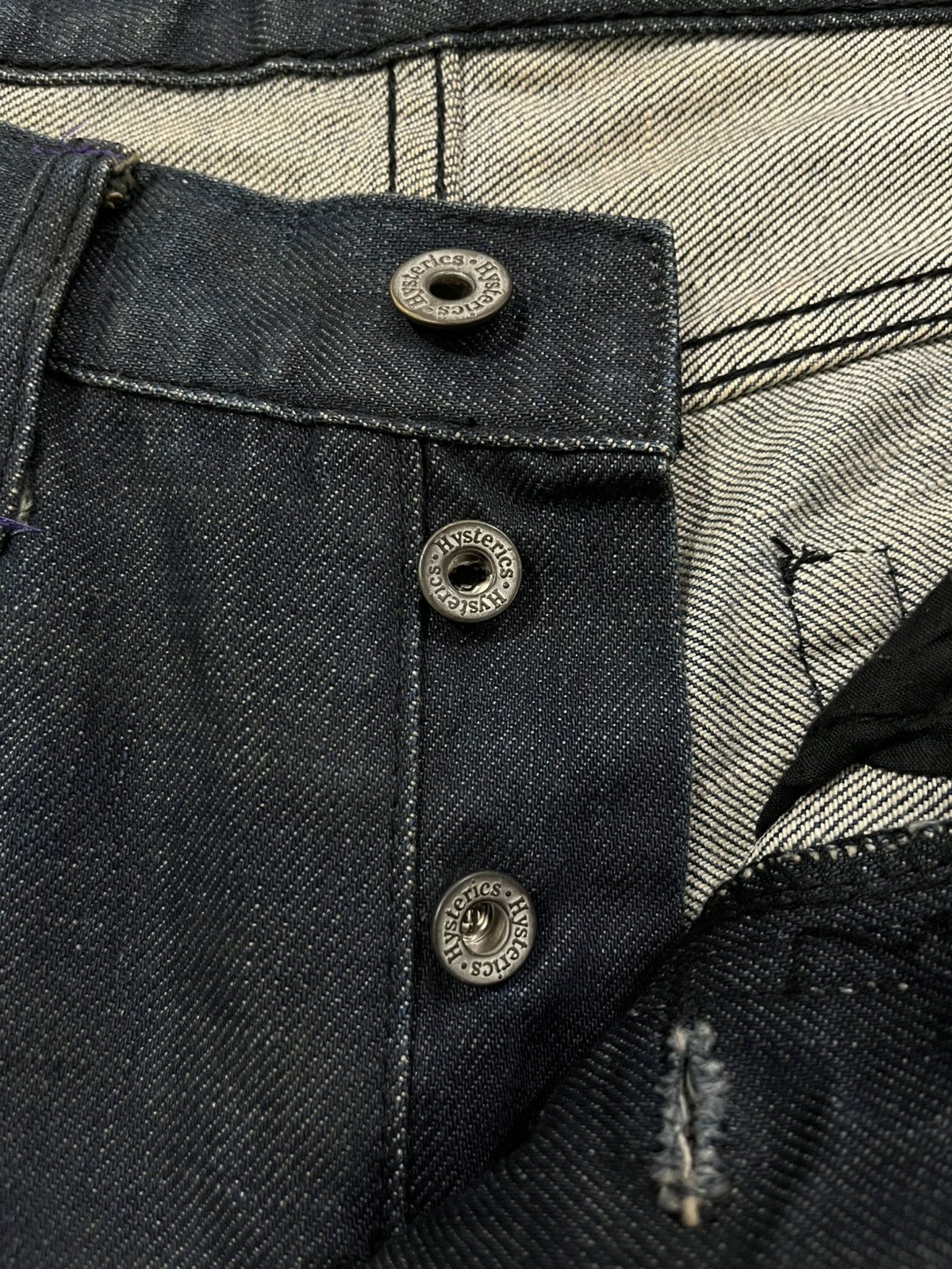 Hysteric Glamour HYSTERIC GLAMOUR STUDDED JEANS Size US 31 - 10 Thumbnail