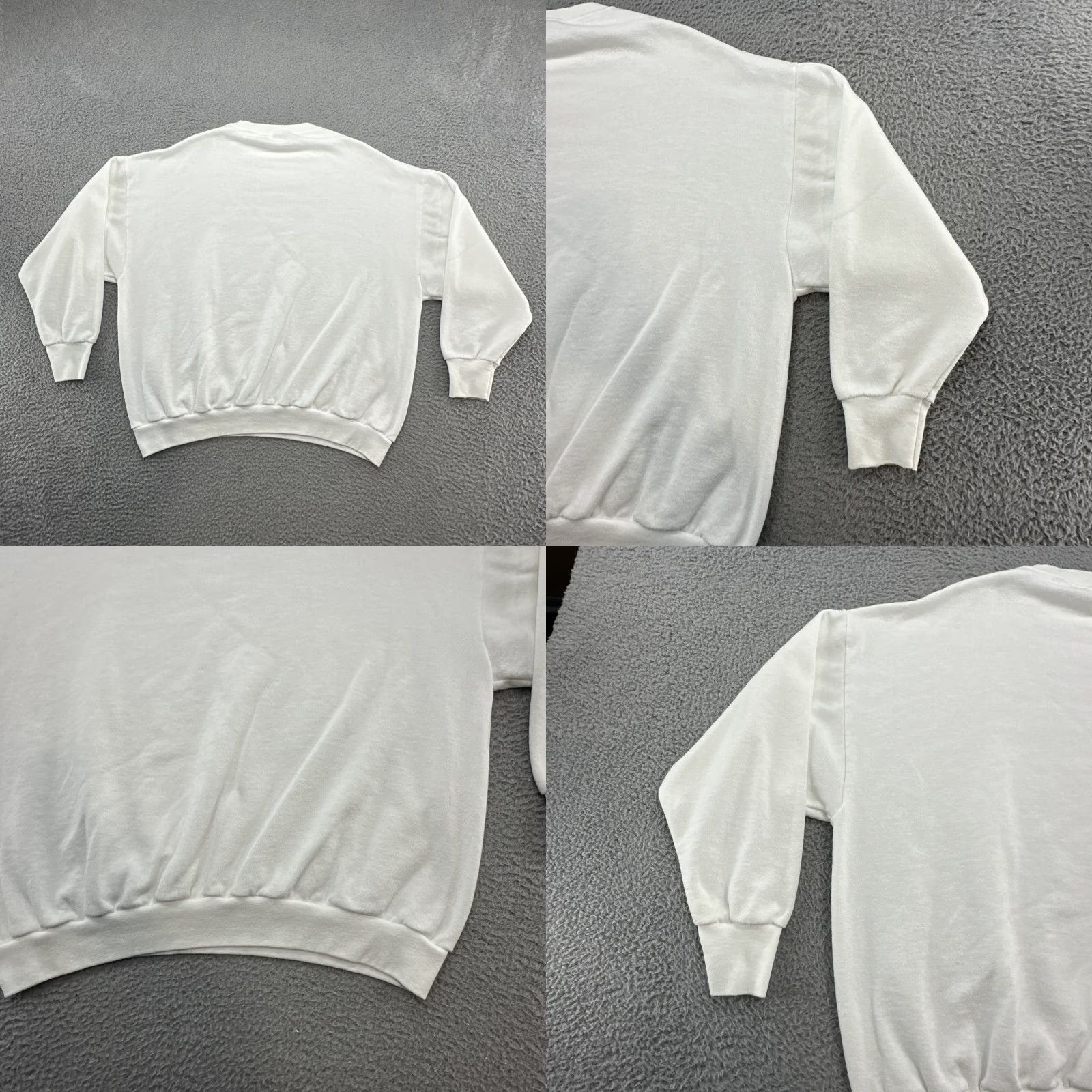 Vintage VINTAGE 1990s High Cotton Sweatshirt Treat Me No Differently Than The Pope Men XXL White Cotton Graphic Tee Size US XXL / EU 58 / 5 - 9 Thumbnail