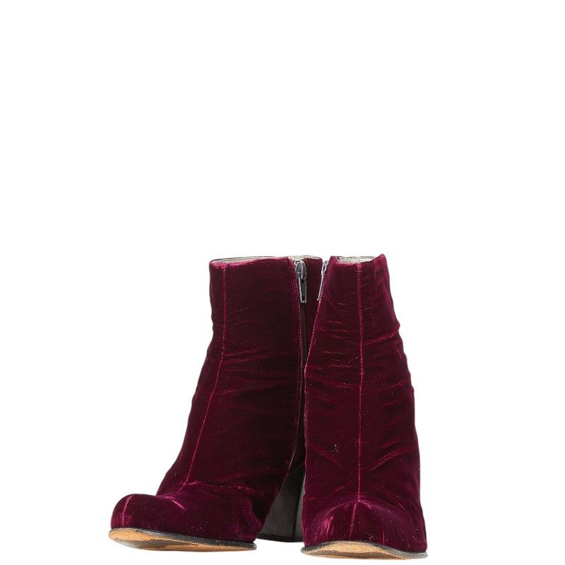 Prada Prada Prada Unnamed Velour Boots Suede Shoes Size ONE SIZE - 1 Thumbnail
