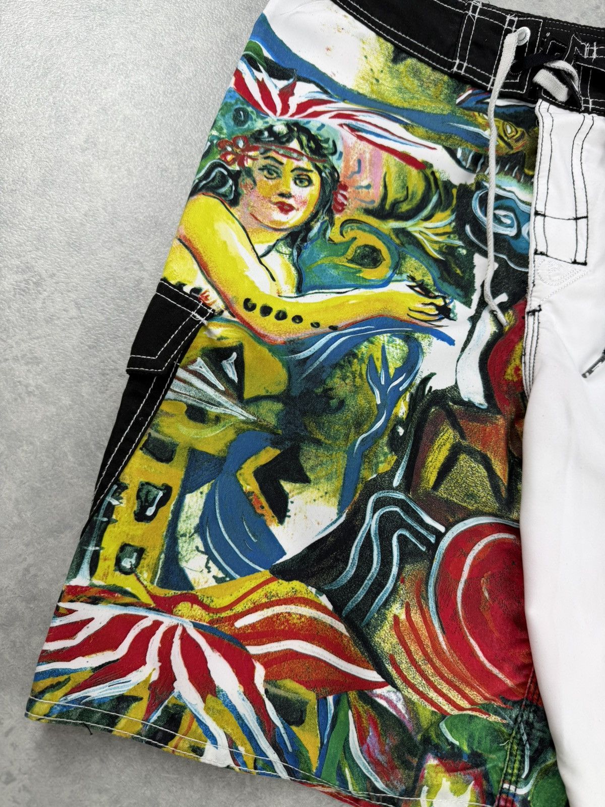 Quiksilver Quiksilver Smokin Girls Board Shorts Surf Swim Size 28 Size US 28 / EU 44 - 4 Thumbnail