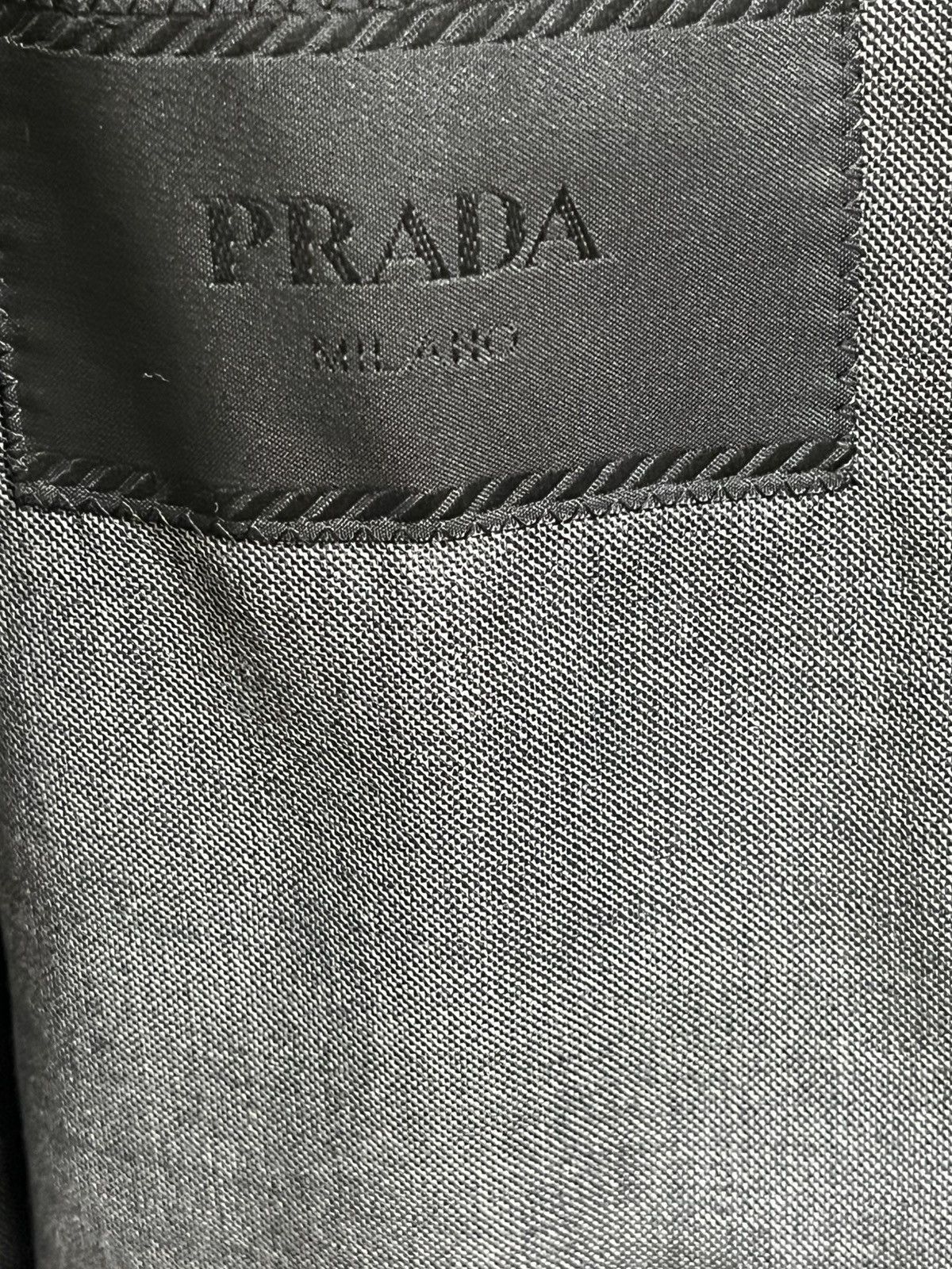 Prada Prada Wool-Blend Suit Jacket Sz 46R EU(36R us) Size 46R - 9 Thumbnail