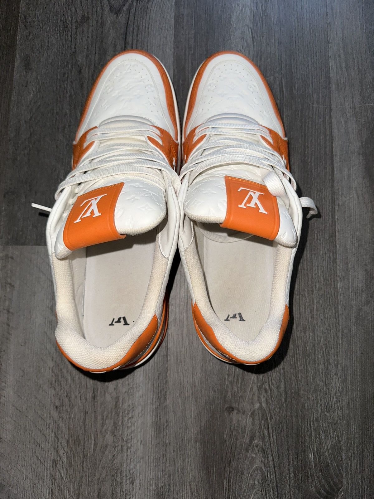 Louis Vuitton Louis Vuitton Monogram Trainer #54 Signature (Red/White) Size US 11 / EU 44 - 5 Thumbnail
