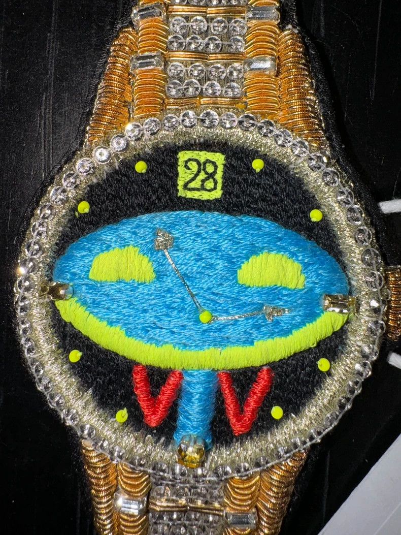 Walter Van Beirendonck walter van beirendonck SS24 Indian handmade beaded watch Size ONE SIZE - 5 Thumbnail