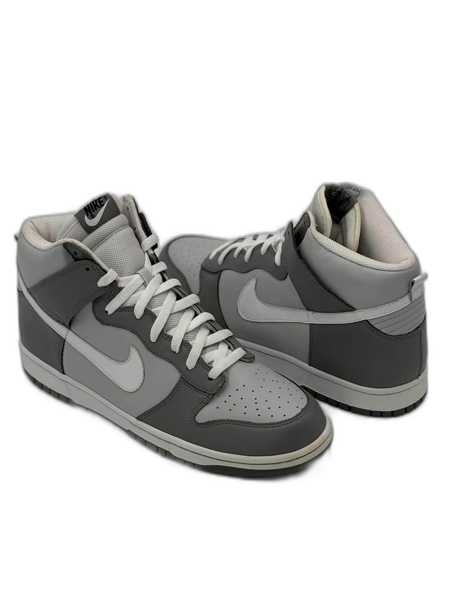 Nike NIKE MENS DUNK HIGH NEUTRAL GREY/WHITE-LIGHT CHARCOAL SZ 12 Size US 12 / EU 45 - 1 Thumbnail