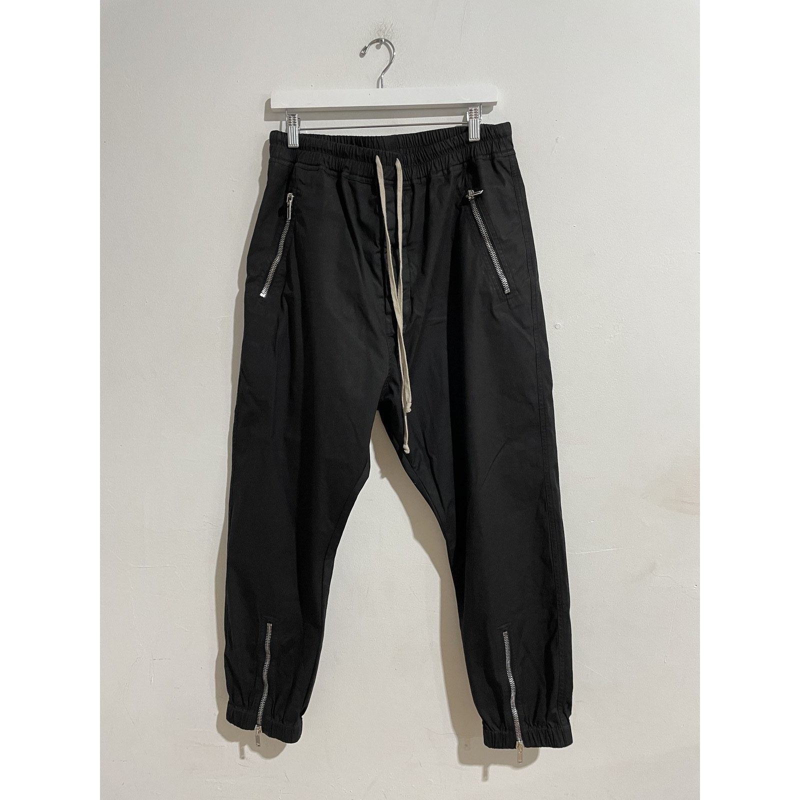 Rick Owens RICK OWENS SS23 LUXOR TRACK PANTS PREOWNED Size US 34 / EU 50 - 1 Thumbnail