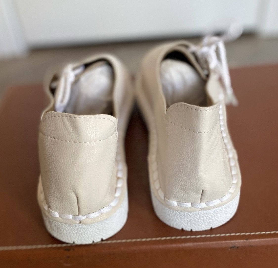 Other WOMANS CANVAS SUEDE TIP LEATHER FLATS LACEUP SLIPON LOAFERS Size US 11 / IT 41 - 7 Thumbnail