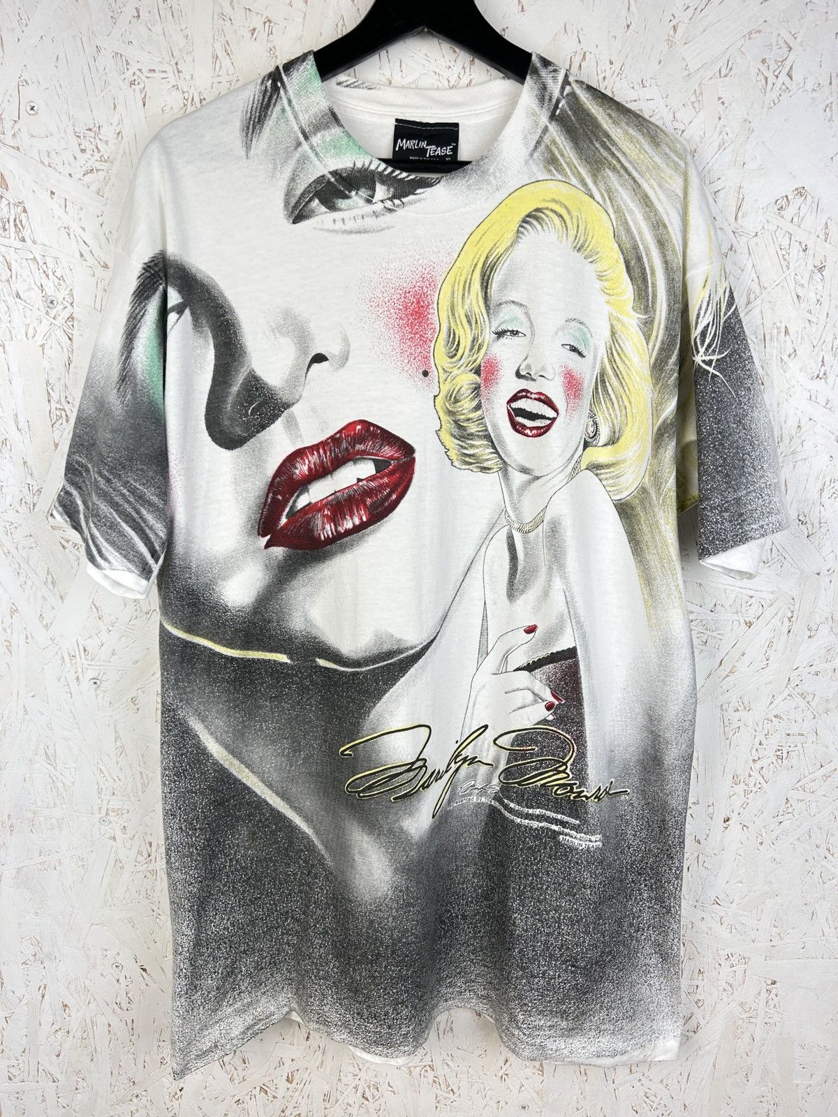 Movie × Ralph Marlin × Vintage 90s Vintage Marilyn Monroe AOP 