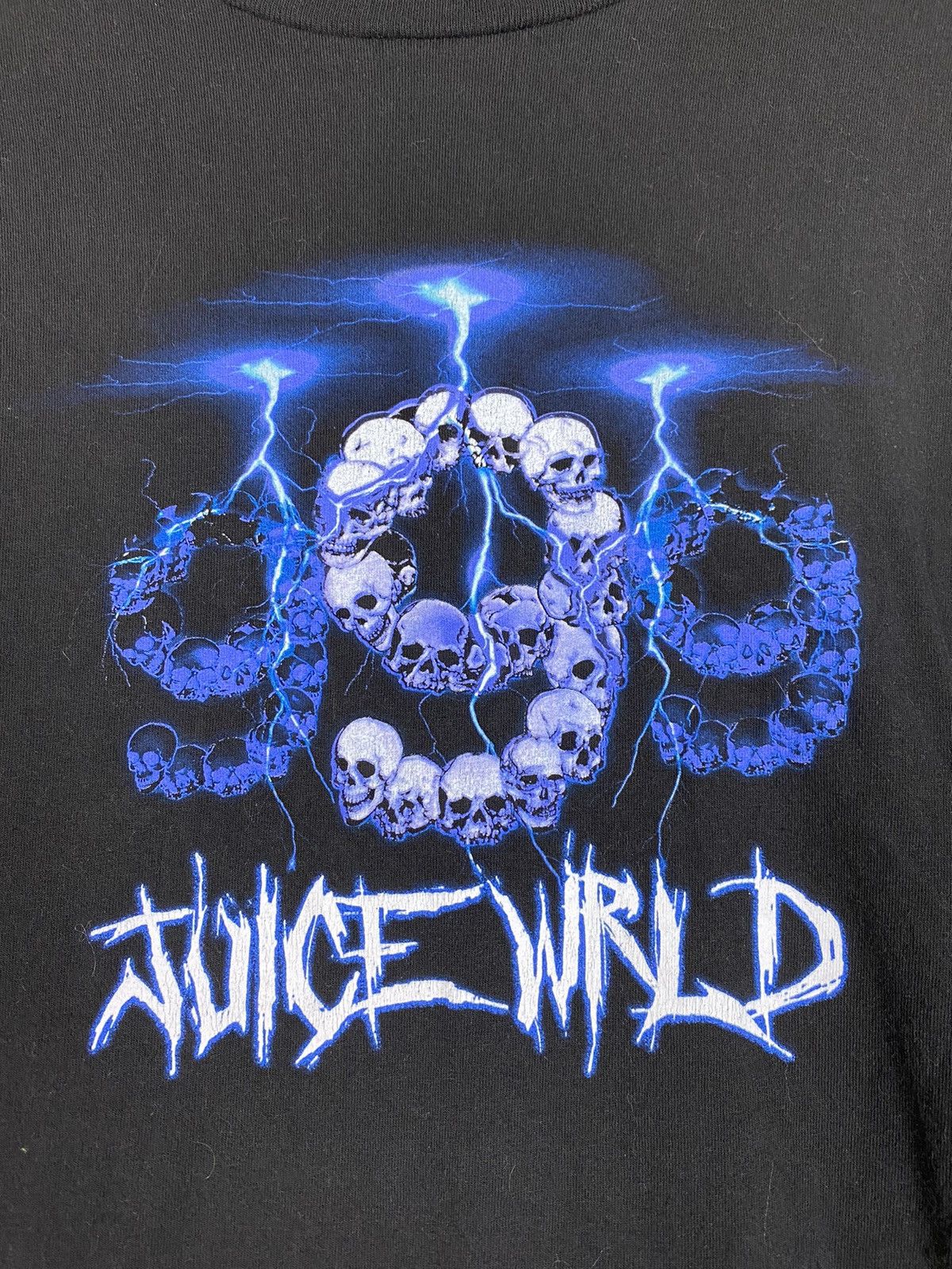 999 Club Juice WRLD Vanity 999 Club Skulls Thunder Tee T Shirt Size US M / EU 48-50 / 2 - 2 Thumbnail
