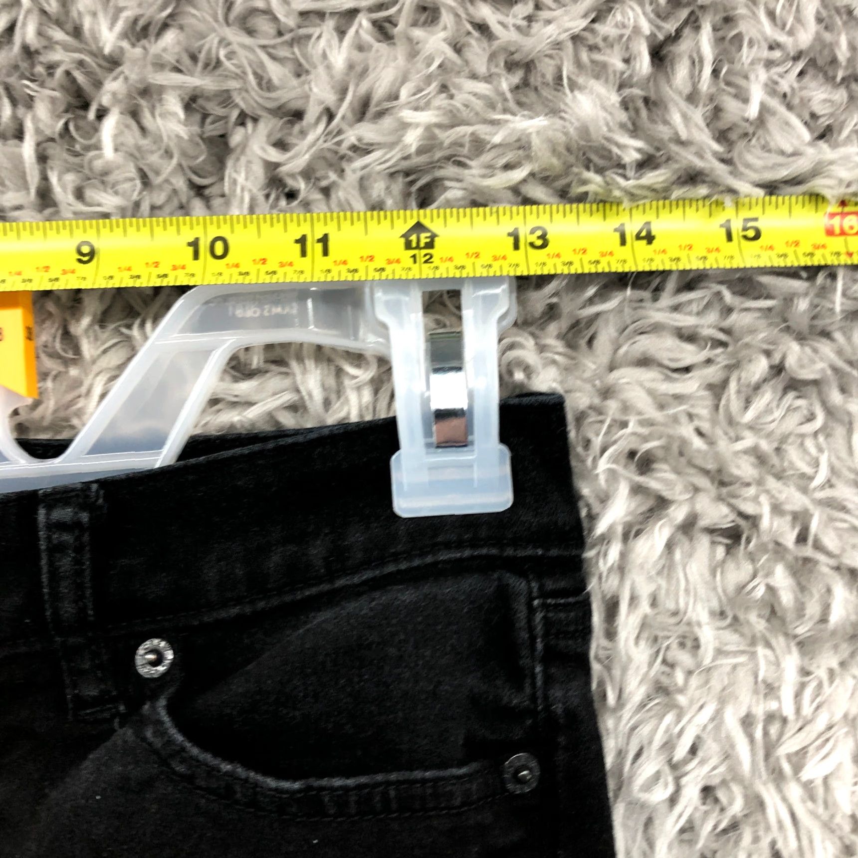 J.Crew J.CREW Jeans Size 26 Womens Mid Rise Dark Wash Black Denim Skinny Size 26" / US 2 / IT 38 - 2 Thumbnail