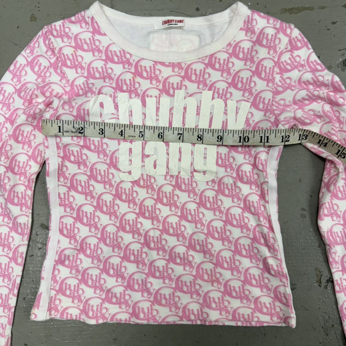 Japanese Brand Chubby Gang Japan Monogram Long Sleeve Tee Size XS / US 0-2 / IT 36-38 - 5 Thumbnail