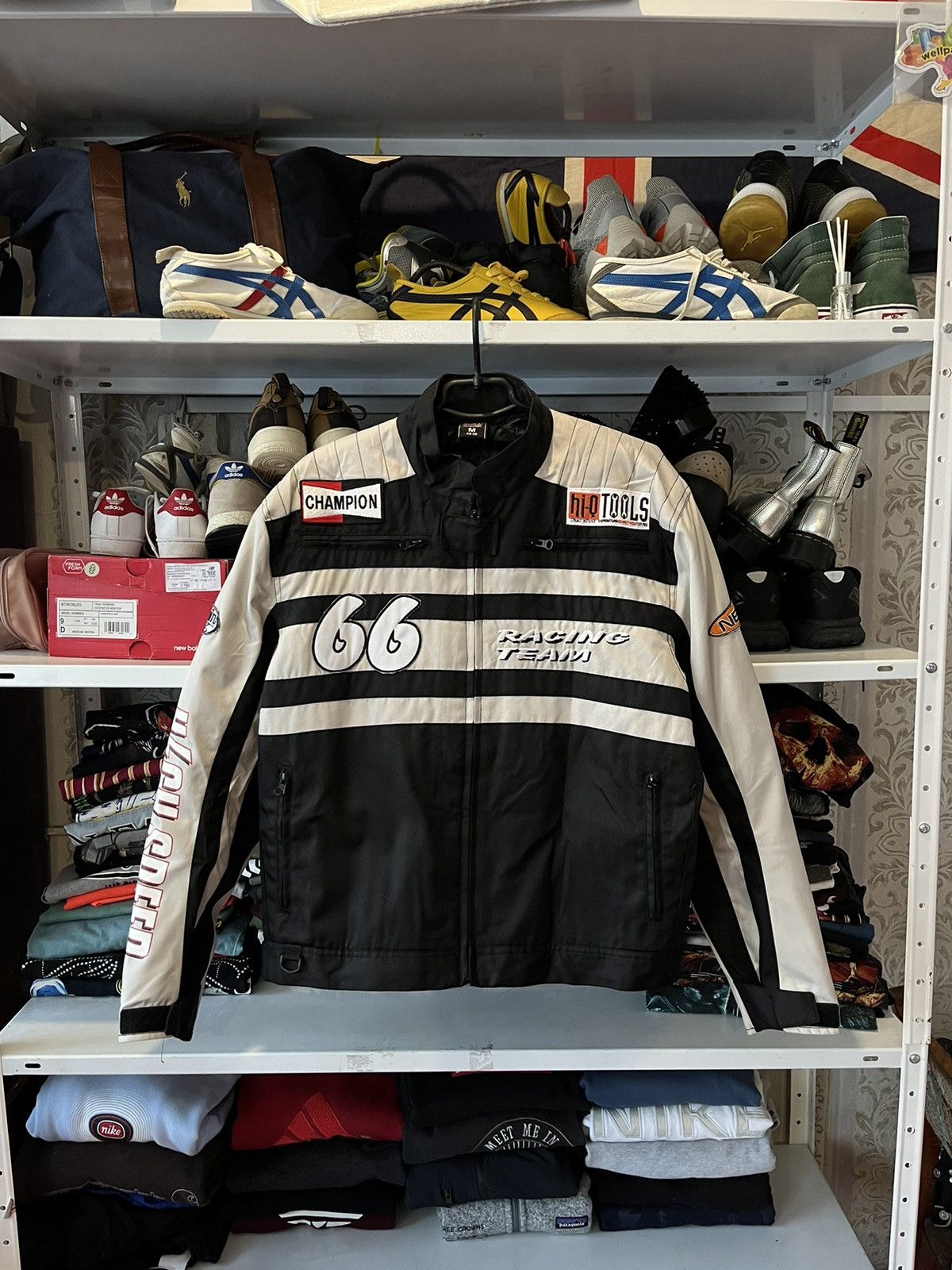 Vintage Polo Rare High Speed Racing Team Jacket Vintage Size US M / EU 48-50 / 2 - 2 Thumbnail