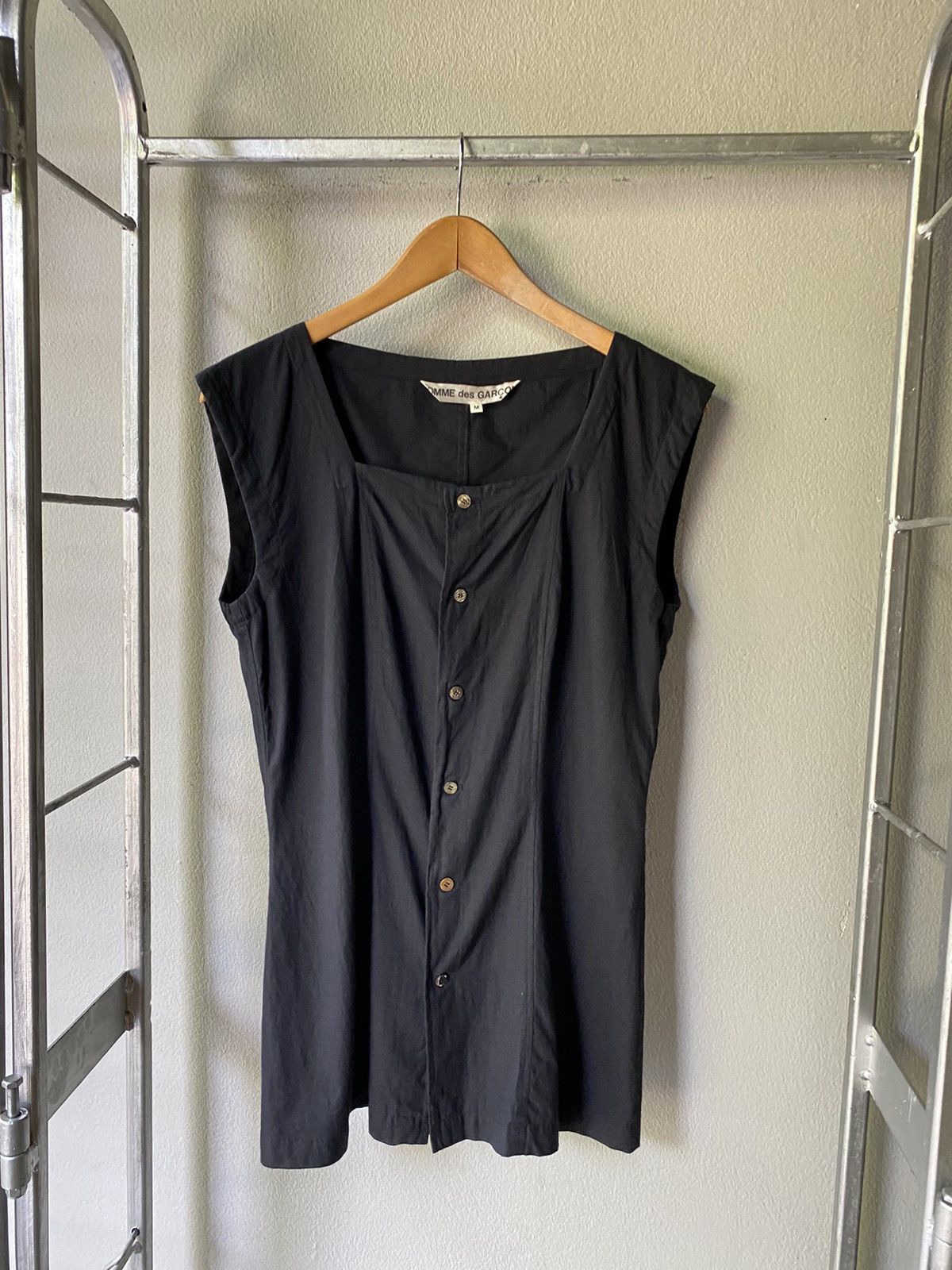 Comme des Garcons Comme des Garcons vintage black blouse Size ONE SIZE - 2 Thumbnail
