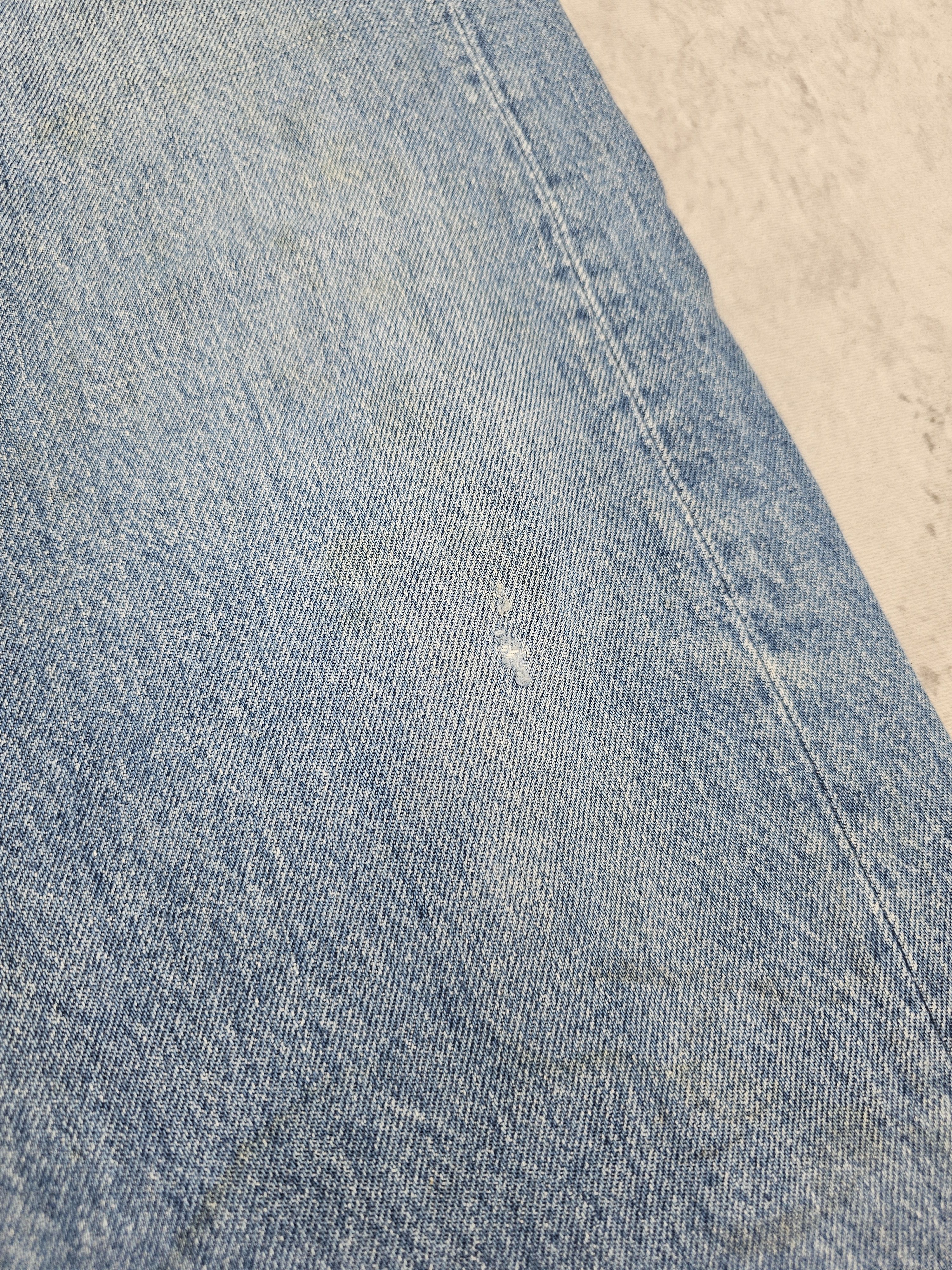 Levi's Vintage LEVIS 501 Faded Bleach Design Blue Jeans L0453 Size US 29 - 7 Thumbnail