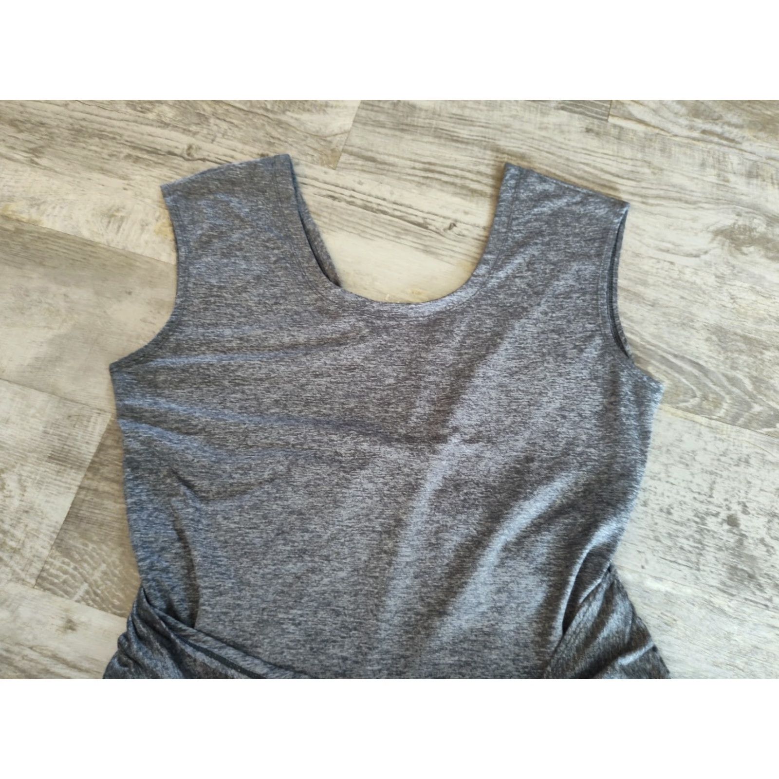 Patagonia Patagonia Dress L Womens Gray Seabrook Twist V Neck Stretch Performance 59140 Size L / US 10 / IT 46 - 5 Thumbnail