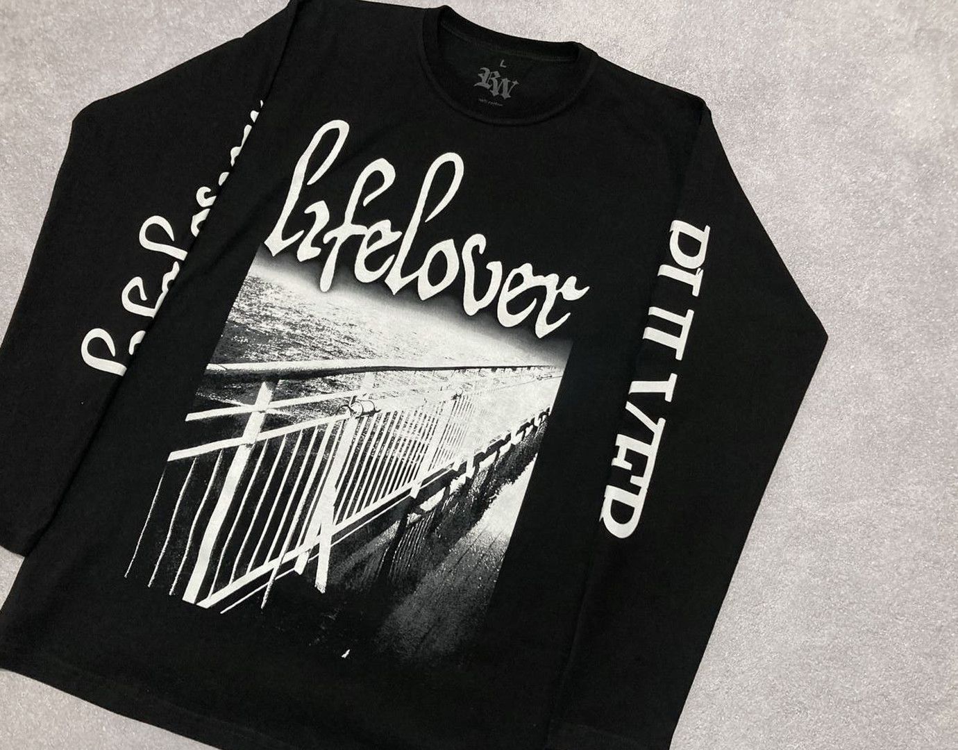 Band Tees Longsleeve Lifelover - DSBM metal band Size US L / EU 52-54 / 3 - 2 Thumbnail