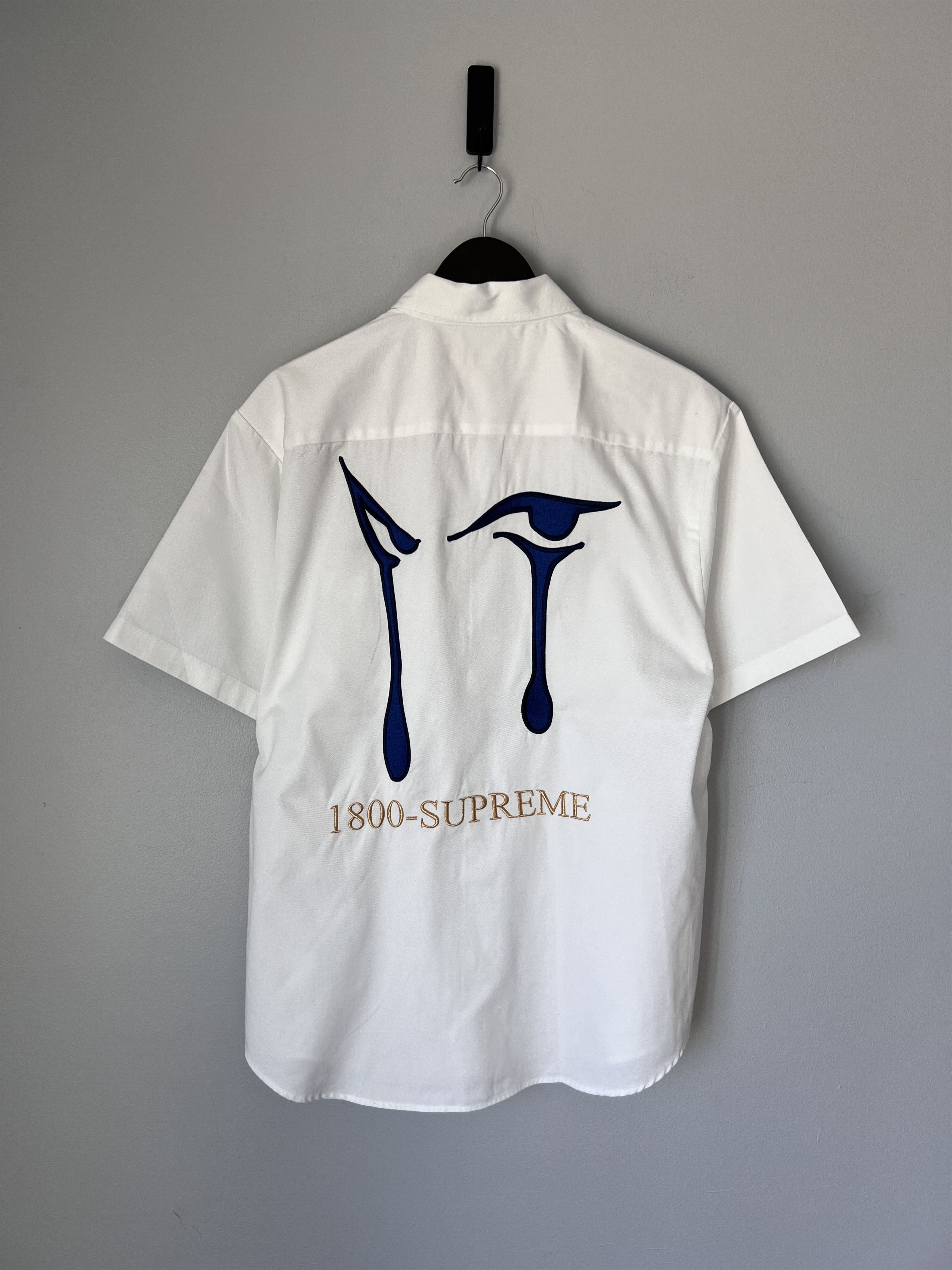 Supreme Supreme AOI Eyes Work Shirt in White | Grailed