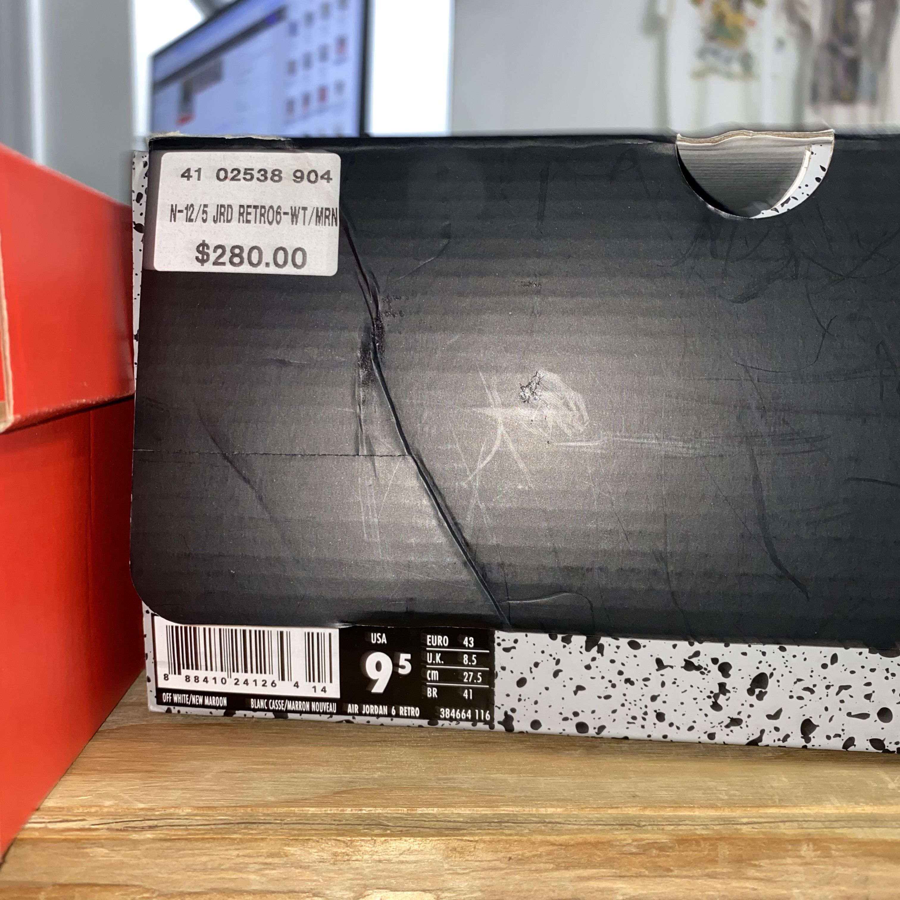 Jordan Brand Air Jordan 6 Size US 9.5 / EU 42-43 - 10 Thumbnail