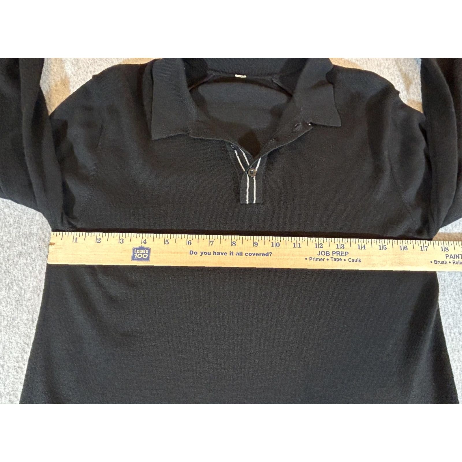 Lululemon Lululemon Sweater Womens Small Black 1/4 Zip Tunic Knit 3/4 Sleeve Top Stretch Size S / US 4 / IT 40 - 2 Thumbnail