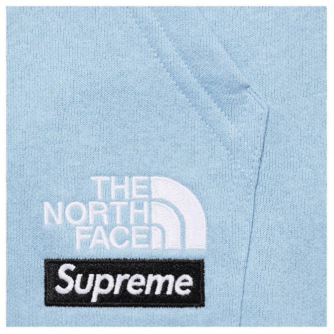 Supreme × The North Face Supreme X TNF Convertible Hooded Sweatshirt Blue • L Size US L / EU 52-54 / 3 - 3 Thumbnail