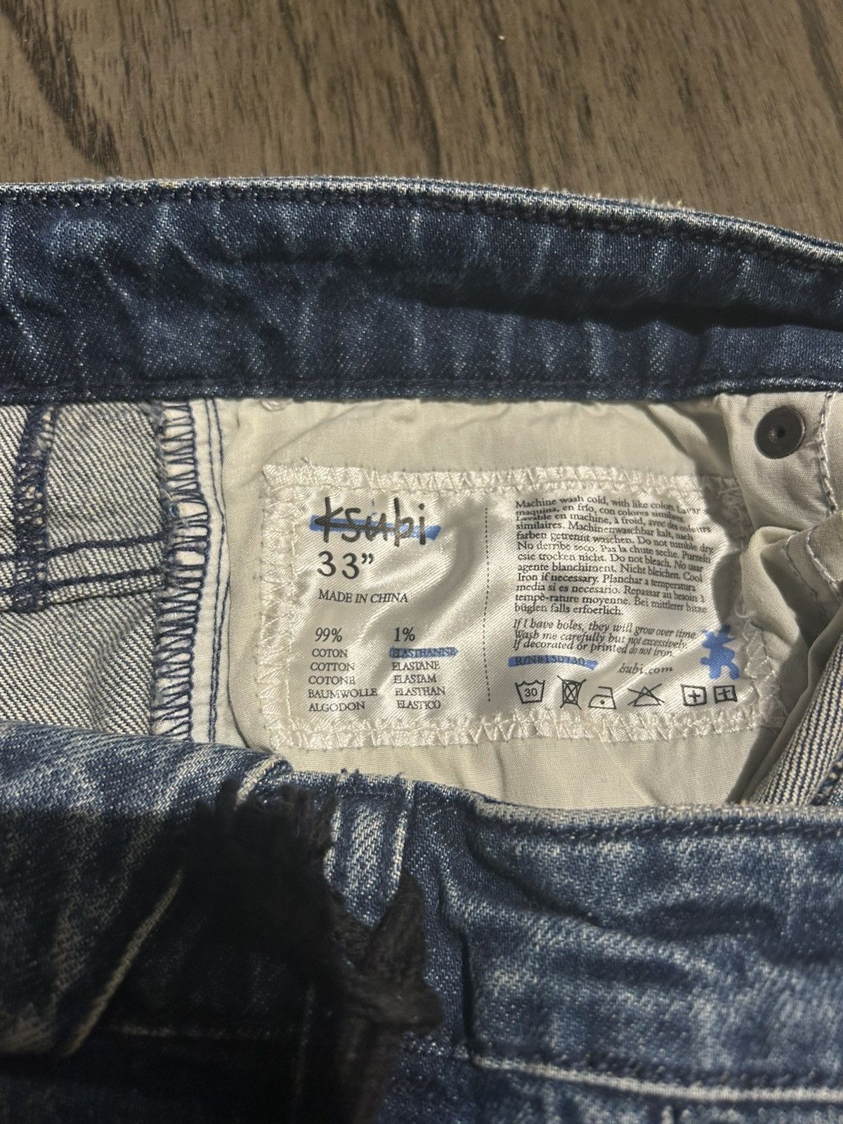 Ksubi Ksubi Jeans Mens Size US 33 - 4 Thumbnail