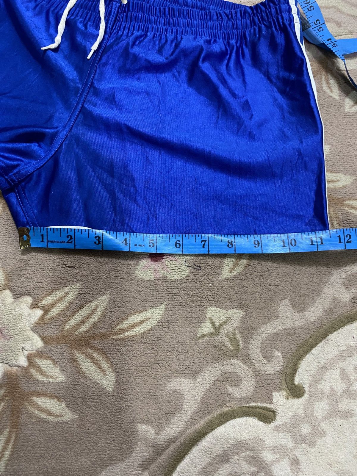 Adidas × Vintage Vintage adidas blue shorts pocket very rare Size US 34 / EU 50 - 15 Thumbnail
