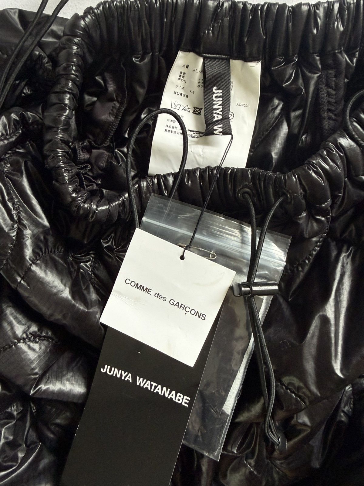 Junya Watanabe JUNYA WATANABE Fall Winter 2023 Voluminous Ruched Midi Skirt Size 26" / US 2 / IT 38 - 3 Thumbnail