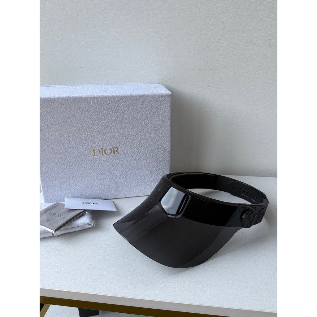 Dior NEW Dior Pacific V1U Visor Hat in Black $780 Size ONE SIZE - 2 Thumbnail