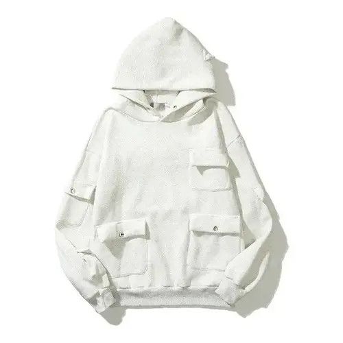 VIBE Oversized streetwear pullover sweatshirt with pockets Size US XL / EU 56 / 4 - 4 Thumbnail