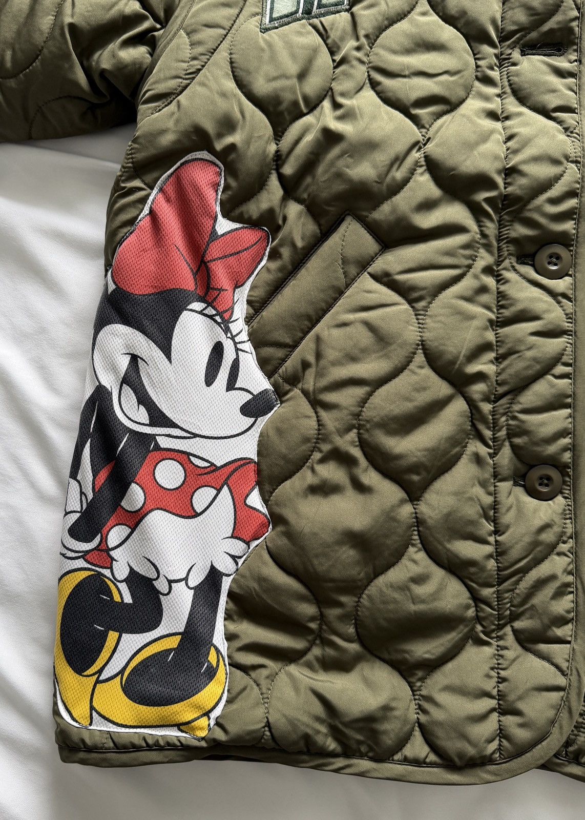 Other TARMAFIA Thailand x Disney Mickey quilted bomber jacket Size L / US 10 / IT 46 - 3 Thumbnail