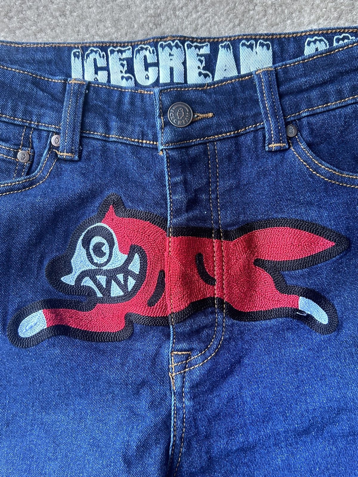 BBC Ice Cream Mullen dog jeans