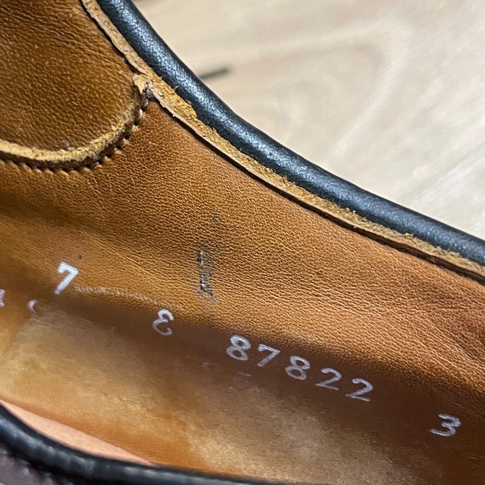 Allen Edmonds Allen Edmonds Park Avenue Oxfords Dress Shoes Brown Leather Size US 7 / EU 40 - 10 Thumbnail