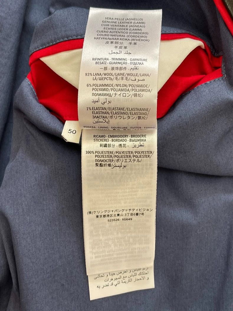 Gucci Gucci Leather coat 2501-Nextarrow Size US M / EU 48-50 / 2 - 7 Thumbnail