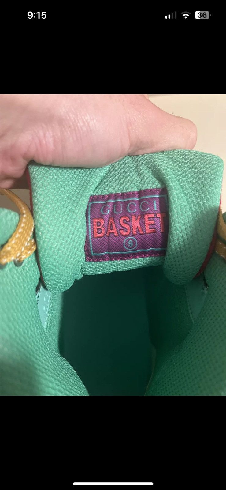 Gucci Gucci Basketball high top sneakers Size US 9 / EU 42 - 3 Thumbnail