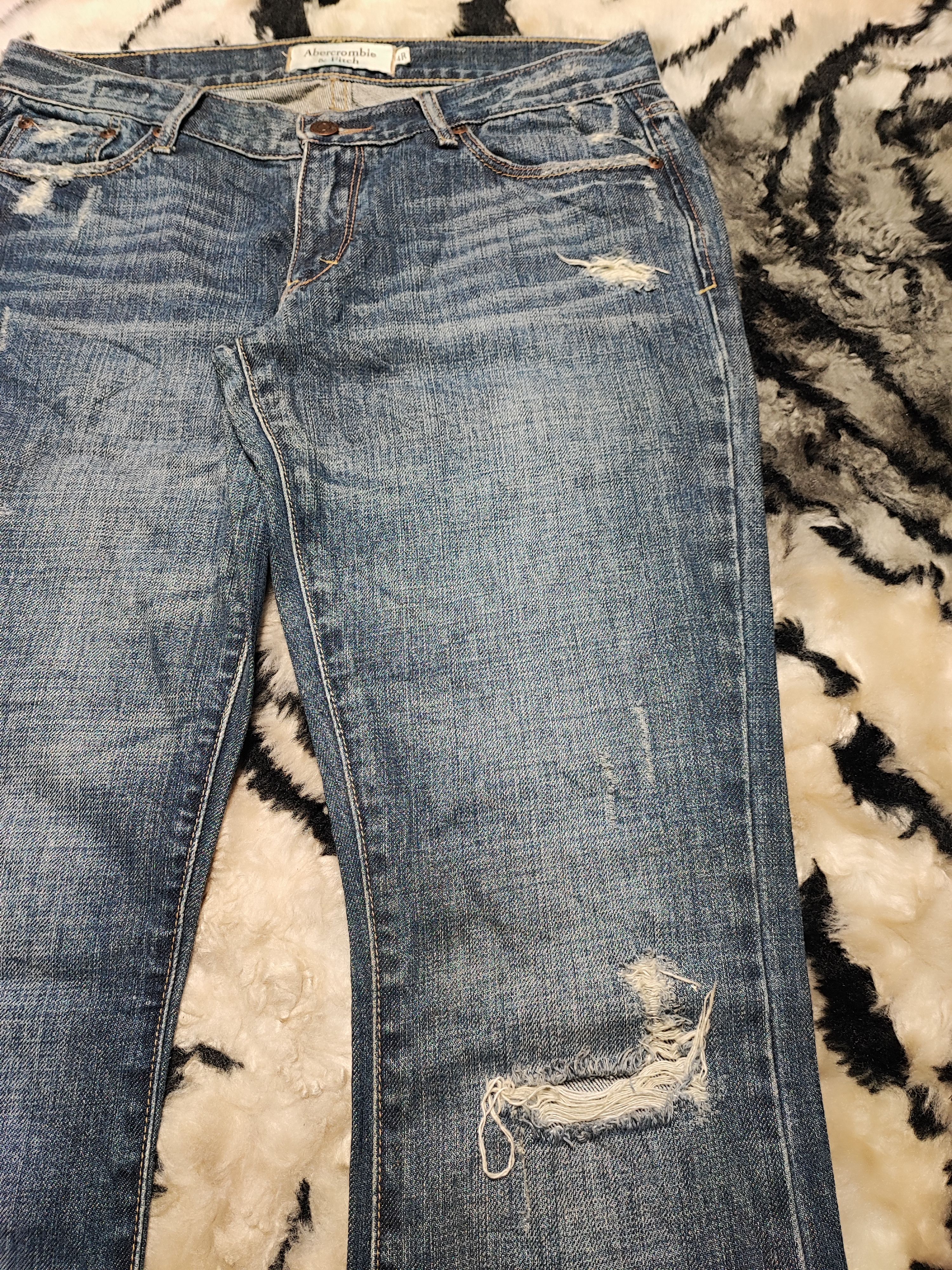 Abercrombie & Fitch Flared Bootcut Style Low Rise Size US 31 - 6 Thumbnail