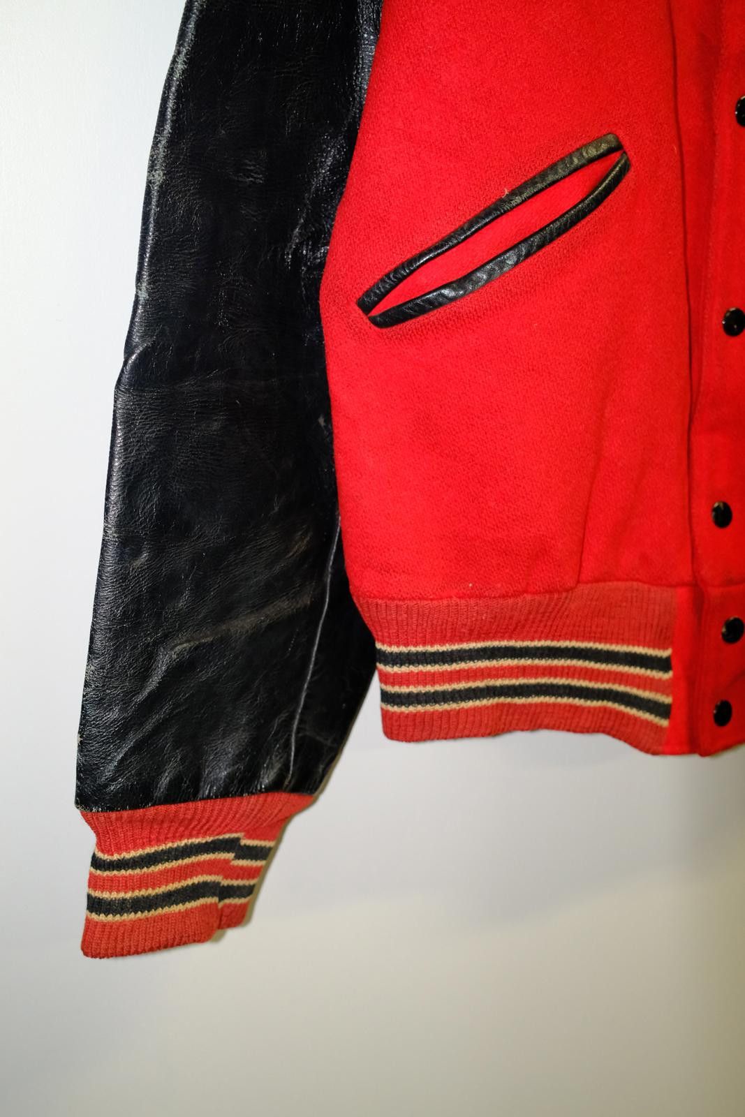 Other 50's Butwin Bellevue Bulldog Varsity Jacket Size M / US 6-8 / IT 42-44 - 5 Thumbnail