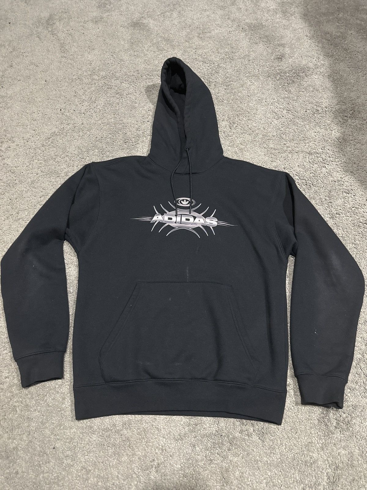 Adidas Adidas Logo Hoodie Size US S / EU 44-46 / 1 - 1 Thumbnail