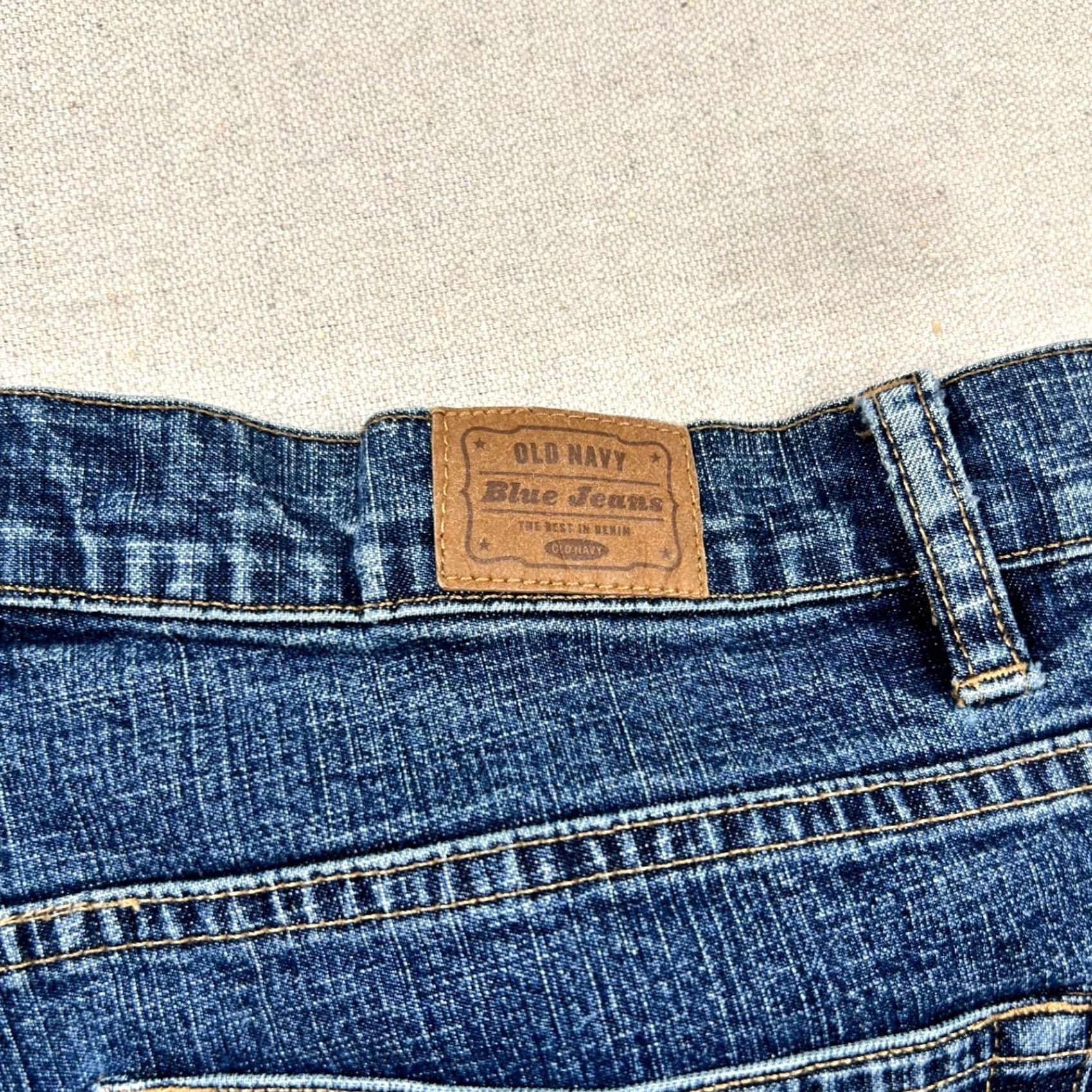 Old Navy VINTAGE Old Navy Jeans Womens 10 Boot Cut Mid Rise Stretch Denim Blue 5-Pocket 32in inseam Mens Womens Girls Boys Size 32" / US 10 / IT 46 - 7 Thumbnail