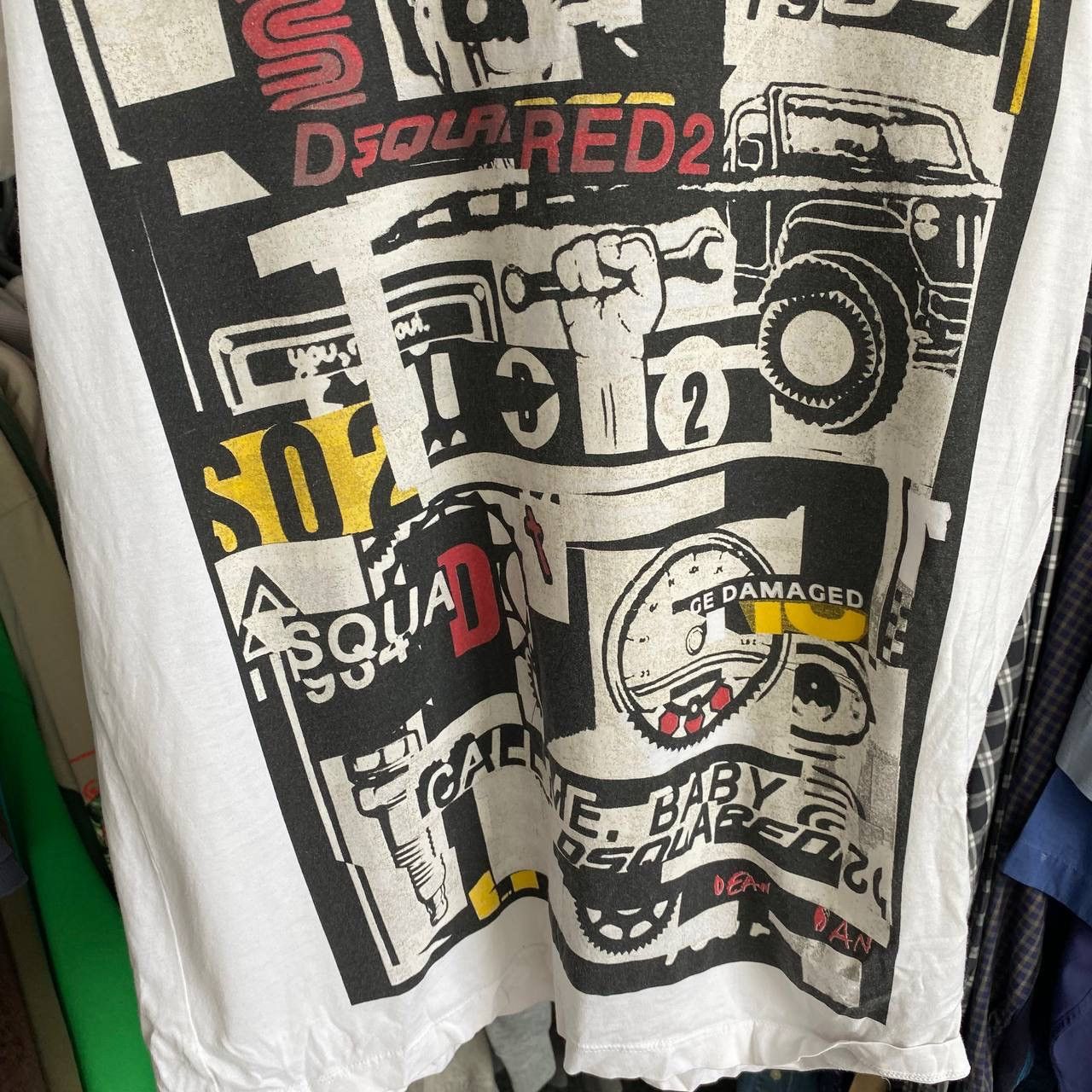 Dsquared2 Luxury Dsquared2 Big Graphic logo designer y2k tee Size US S / EU 44-46 / 1 - 3 Thumbnail
