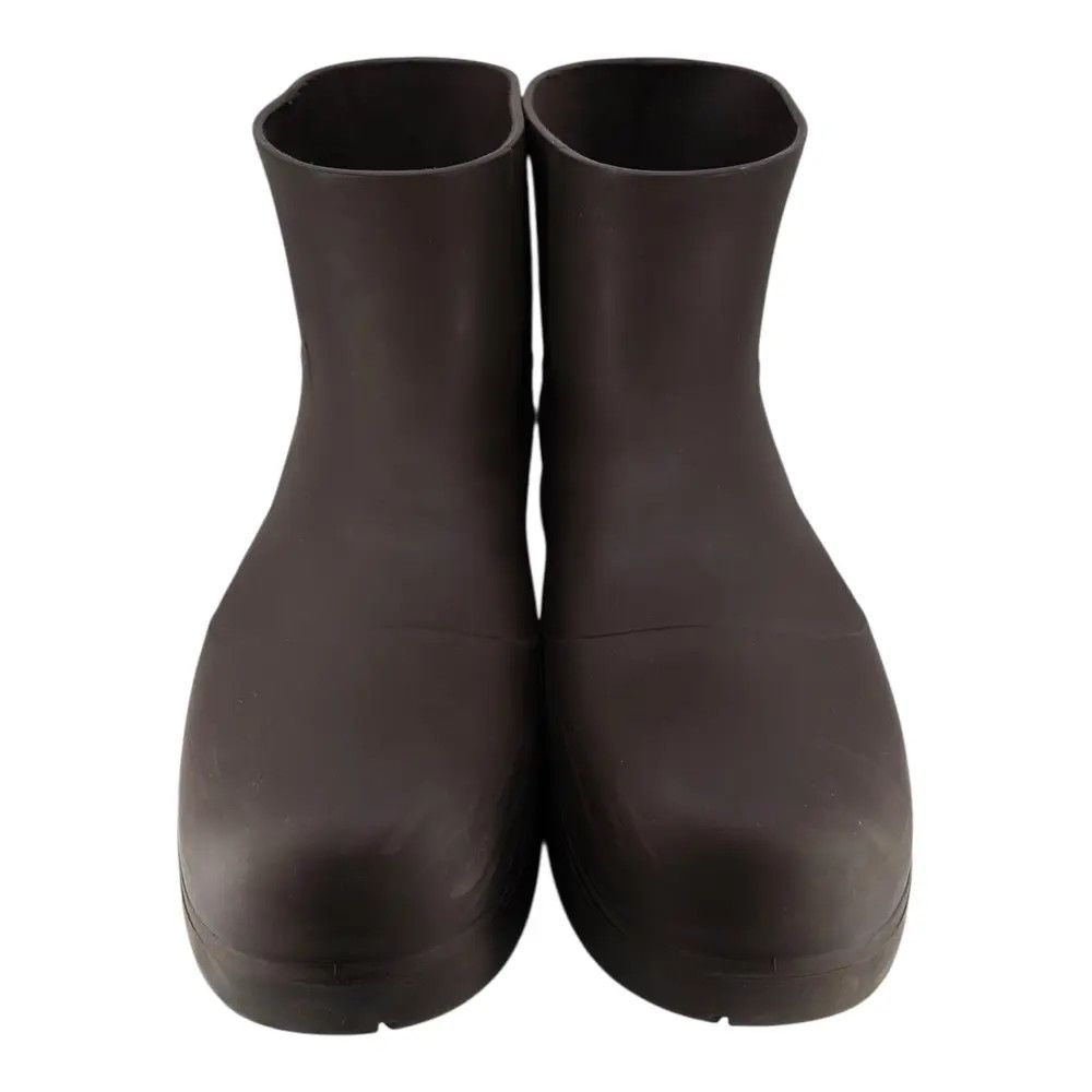 Bottega Veneta o1lf3ng10925 Puddle Ankle Boots in Dark Brown Size US 8 / EU 41 - 4 Thumbnail