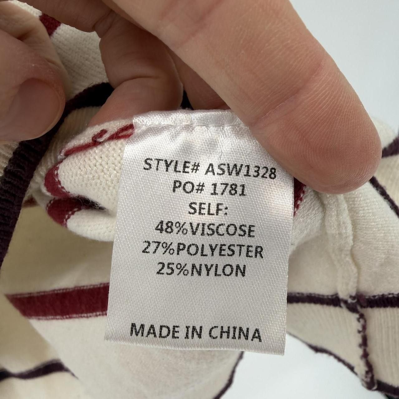 The Unbranded Brand Anniewear Los Angeles Striped Knit Size L / US 10 / IT 46 - 4 Thumbnail