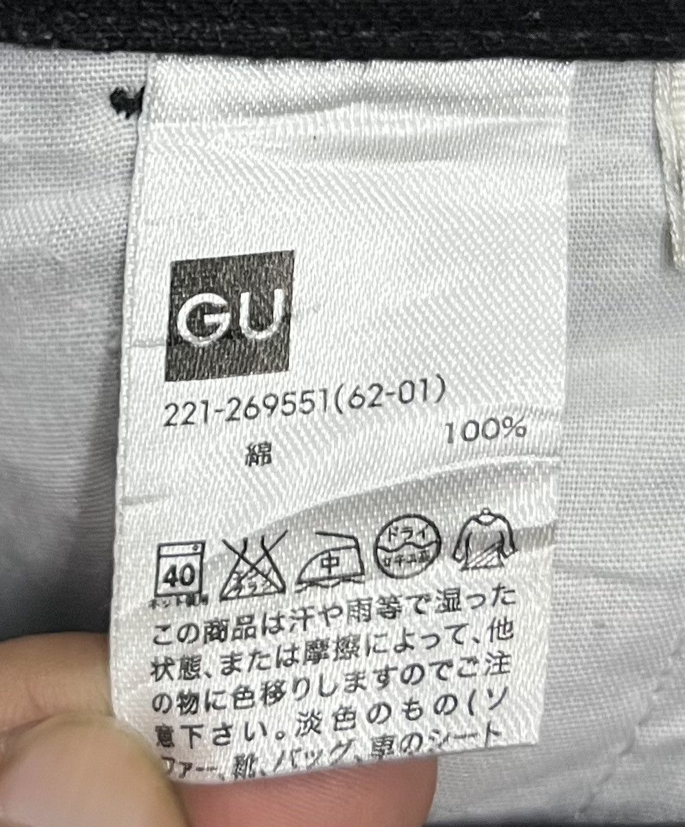 GU × Japanese Brand × Vintage GU Black Cotton Overalls (Size L) Size US 34 / EU 50 - 15 Thumbnail