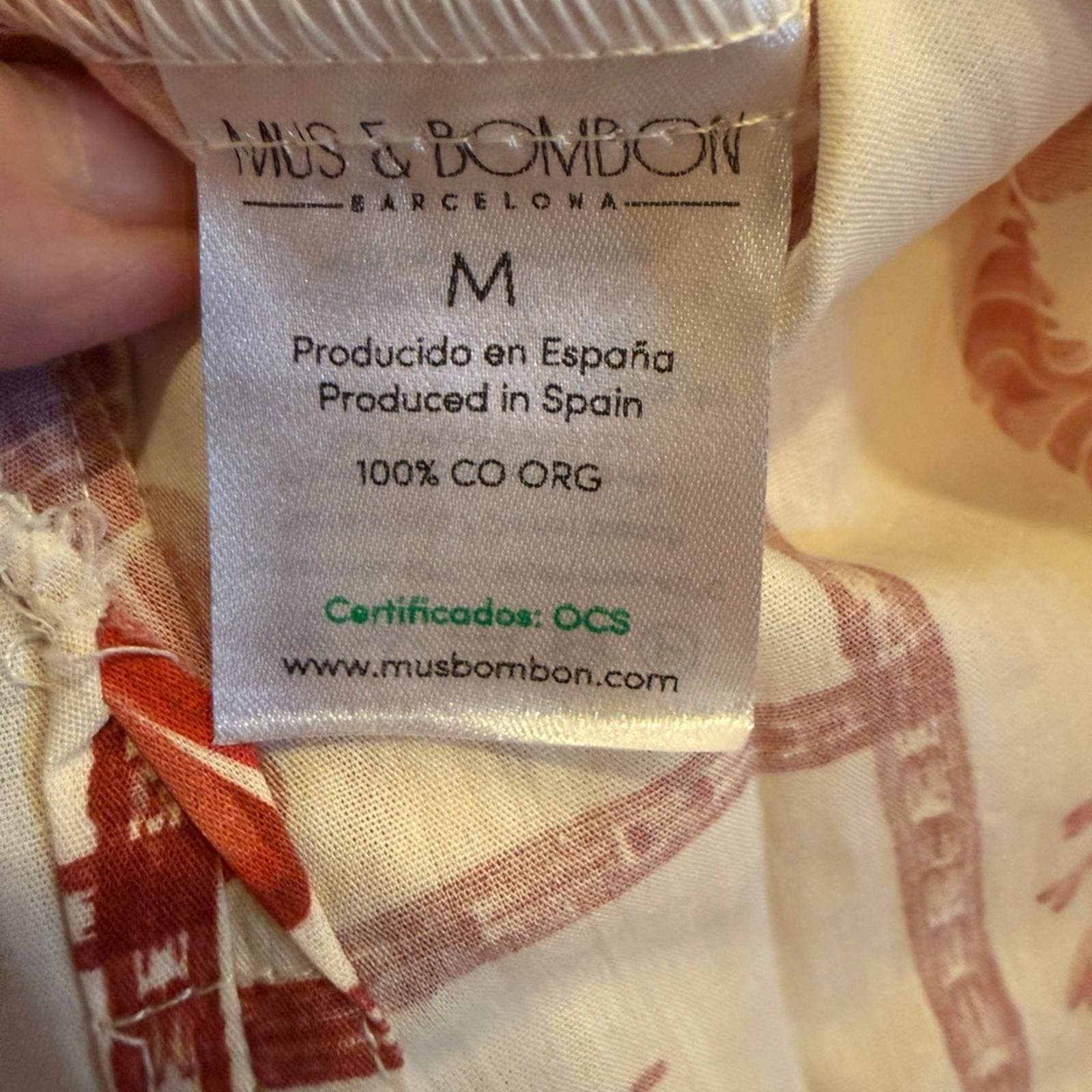 Other Mus & Bombon Lobster and Crab Summer Cotton Shirt sz M Size M / US 6-8 / IT 42-44 - 7 Thumbnail