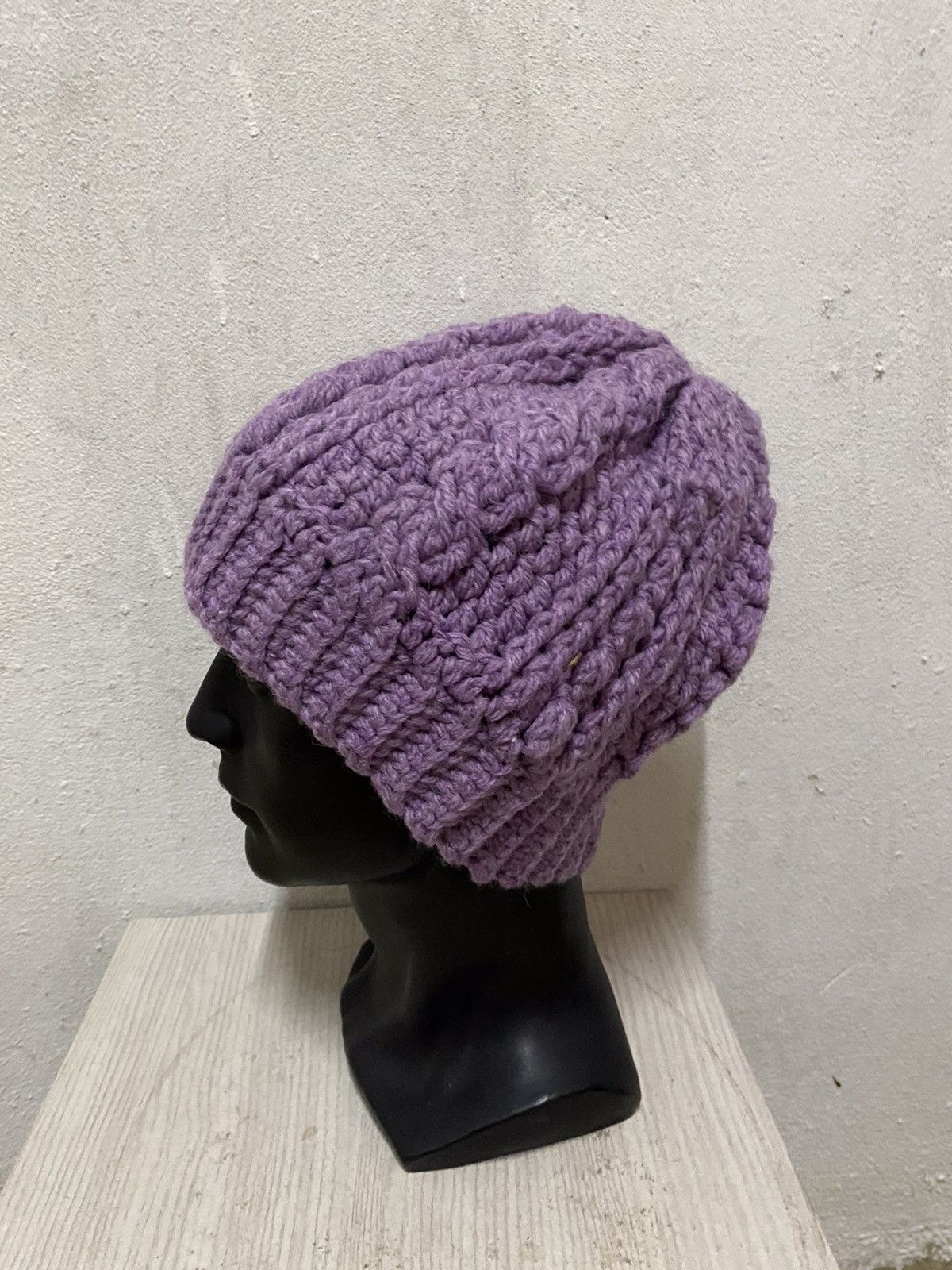 Japanese Brand × Vintage Japanese Brand Knit Beanie Hat Size ONE SIZE - 3 Thumbnail