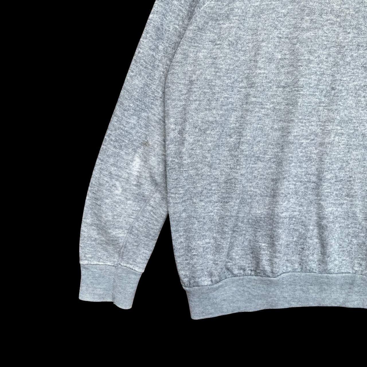 Vintage VINTAGE 80s Creighton University Sweatshirt Grey Raglan Size US XL / EU 56 / 4 - 7 Thumbnail