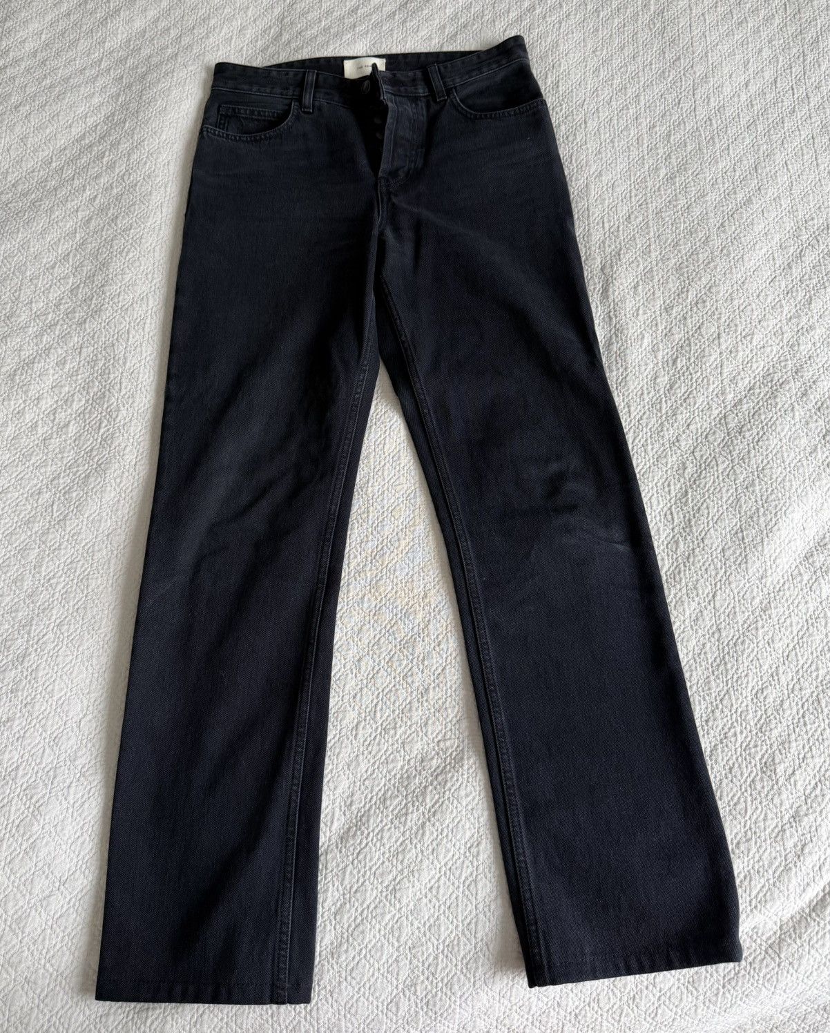 The Row Finch Jean in Denim Black | Grailed